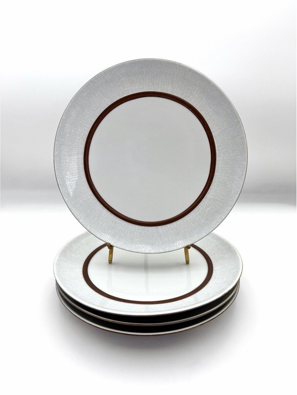 Dansk Mettalise - Dinner Plates 11", Set of 4